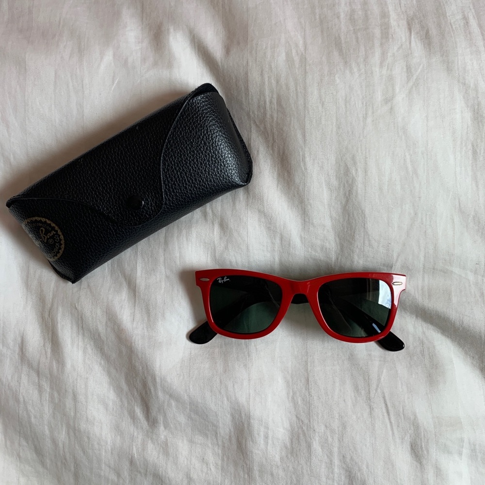 Red Ray-Ban Sunglasses